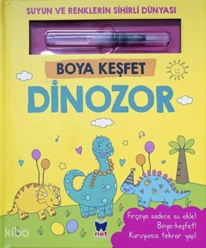 Dinozor - Boya Keşfet - Suyun ve Renklerin Sihirli Dünyası