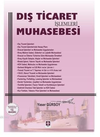 Dış Ticaret İşlemleri Muhasebesi