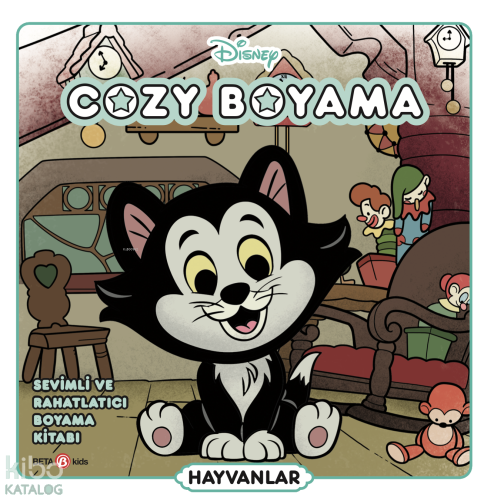 Disney Cozy Boyama;Sevimli ve Rahatlatıcı Boyama Kitabı - Hayvanlar