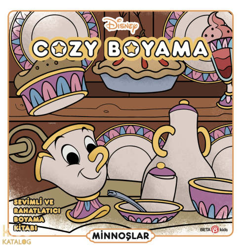 Disney Cozy Boyama;Sevimli ve Rahatlatıcı Boyama Kitabı - Minnoşlar