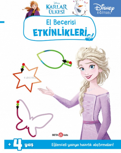 Disney Eğitsel Karlar Ülkesi El Becerisi Etkinlikleri Yazıya Hazırlık