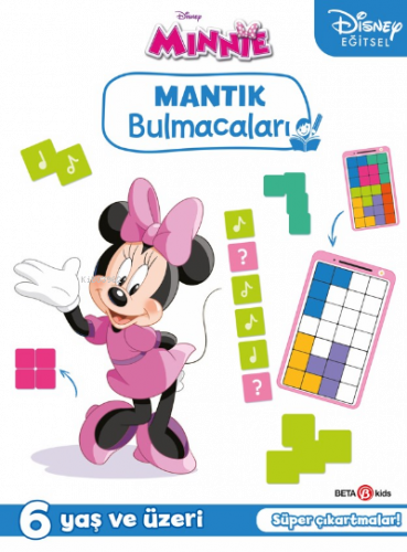 Disney Eğitsel Minnie Çıkartmalı Mantık Bulmacaları