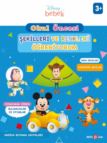Disney Eğitsel Okul Öncesi Şekilleri ve Renkleri Öğreniyorum