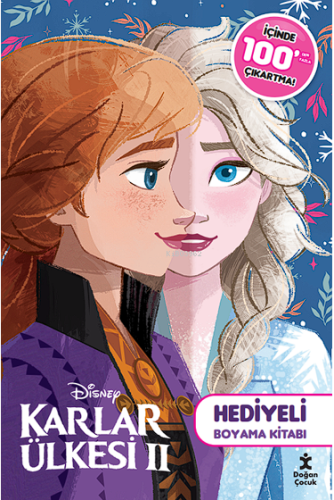 Disney Karlar Ülkesi 2 100+ Çıkartma Hediyeli Boyama Kitabı