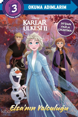 Disney Karlar Ülkesi - Elsa’nın Yolculuğu;Okuma Adımlarım 3
