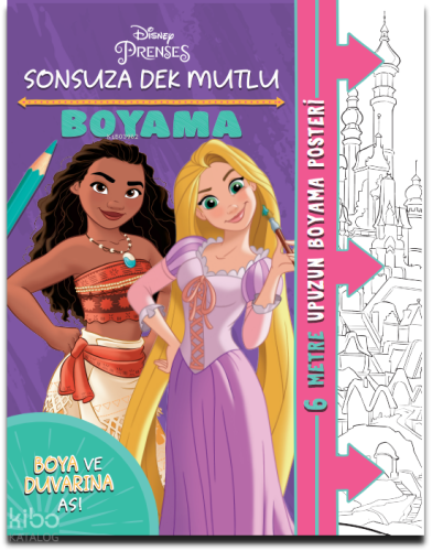 Disney Prenses Sonsuza Dek Mutlu Boyama