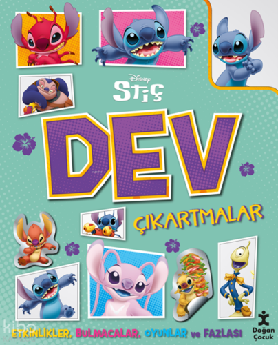 Disney Stiç;Dev Çıkartmalar Etkinlik Kitabı