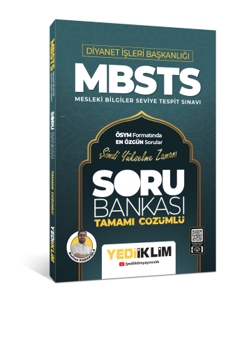 Diyanet İşleri Başkanlığı MBSTS Tamamı Çözümlü Soru Bankası