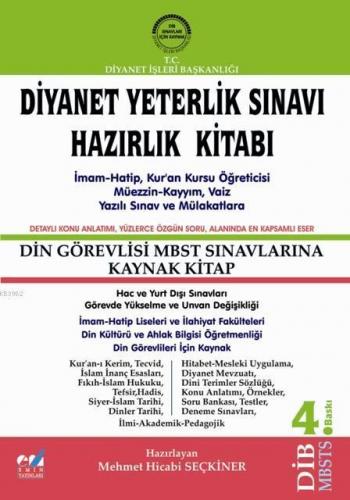 Diyanet Yeterlik Sınavı Hazırlık Kitabı MBSTS
