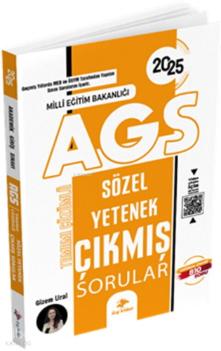 Dizgi Kitap 2025 MEB AGS Sözel Yetenek Video Çözümlü Çıkmış Sorular