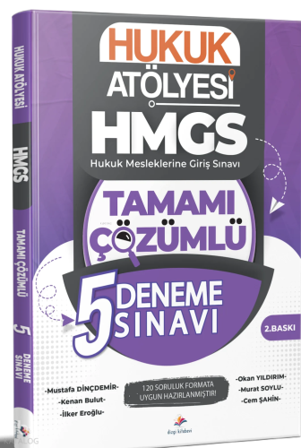 Dizgi Kitap 2026 Hukuk Atölyesi HMGS Hukuk Mesleklerine Giriş Sınavı T