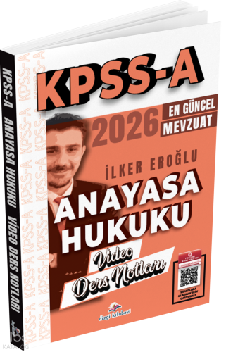 Dizgi Kitap 2026 KPSS-A Anayasa Hukuku Video Ders Notları