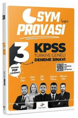 Dizgi Kitap 2026 KPSS ÖSYM'nin Provası Türkiye Geneli Tamamı PDF Çözüm