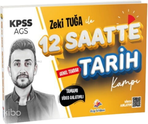 Dizgi Kitap 2026 KPSS Zeki Tuğa ile Tamamı Video Anlatımlı 12 Saatte T