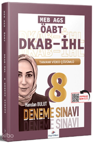 Dizgi Kitap 2026 MEB AGS ÖABT DKAB İHL Tamamı Video Çözümlü 8 Deneme Sınavı