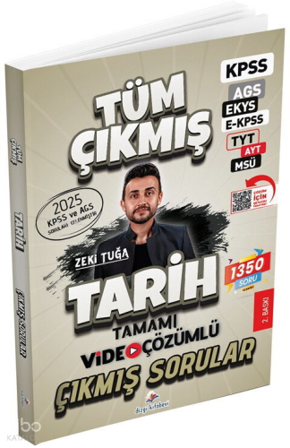 Dizgi Kitap 2026 Tarih Tüm Sınavlar Tamamı Video Çözümlü Çıkmış Sorula
