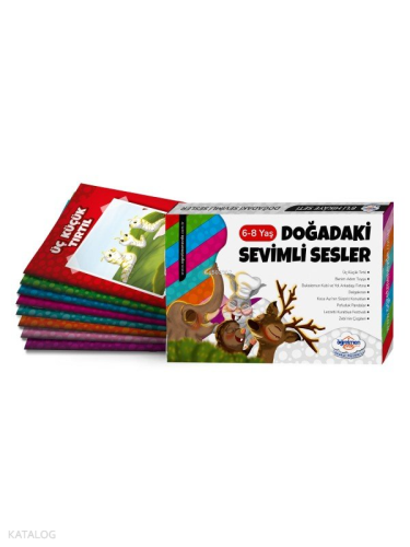 Doğadaki Sevimli Sesler 8'Li Hikaye Seti