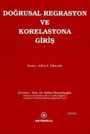 Doğrusal Regrasyon ve Korelasyona Giriş