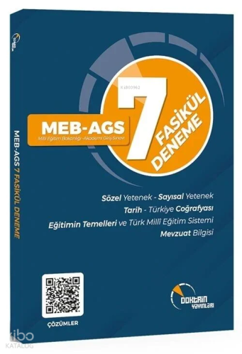 Doktrin MEB-AGS Tüm Dersler 7 Deneme Çözümlü