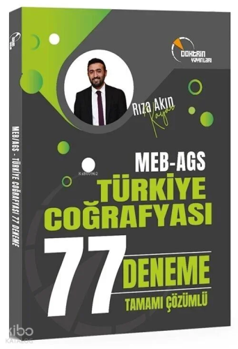 Doktrin MEB-AGS Türkiye Coğrafyası 77 Deneme Çözümlü;Doktrin MEB-AGS Türkiye Coğrafyası 77 Deneme Çözümlü