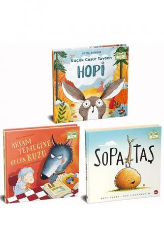 Dostluk Kitapları Set - Organik Kitap (3 Kitap Takım)