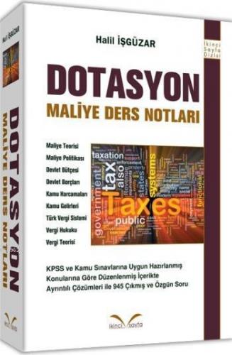 Dotasyon Maliye Ders Notları