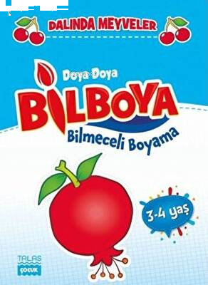 Doya Doya Bilboya (3-4 Yaş) Bilmeceli Boyama Dalından (Meyveler)