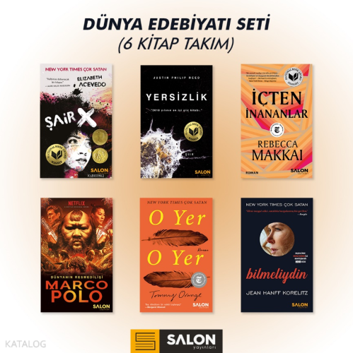 Dünya Edebiyatı Seti (6 Kitap)