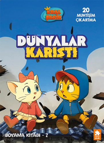 Dünyalar Karıştı Boyama Kitabı - 2;Kral Şakir