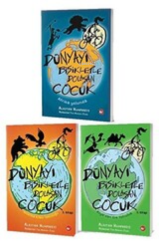 Dünyayı Bisikletle Dolaşan Çocuk Seti (3 Kitap Takım)