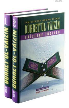 Düret'ül-Vaizin - Vaizlere İnciler (2 Cilt Takım) (kod 033)