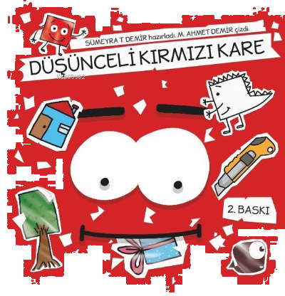 Düşünceli Kırmızı Kare