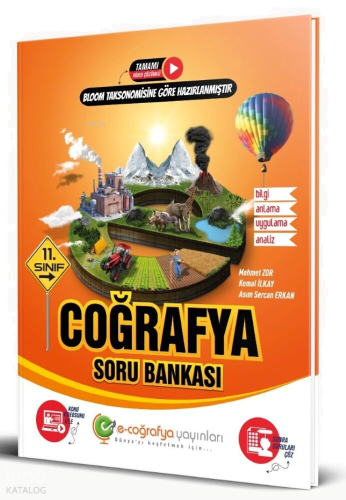 E-Coğrafya 11. Sınıf Coğrafya Soru Bankası