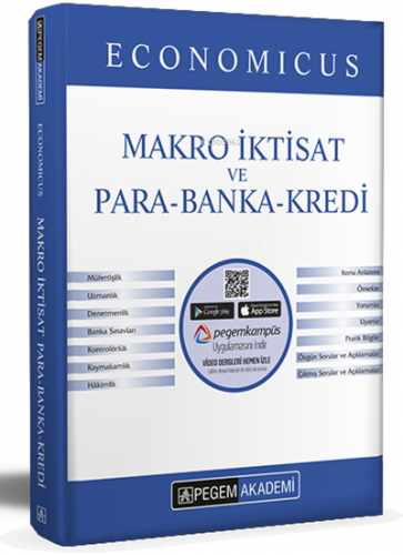 Economicus Makro İktisat Ve Para-Banka-Kredi Tamamı Çözümlü Soru Bankası Cilt 2