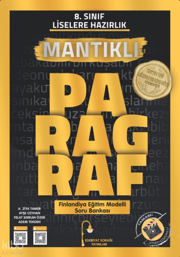Edebiyat Sokağı 8. Sınıf Paragraf Mantıklı Soru Bankası