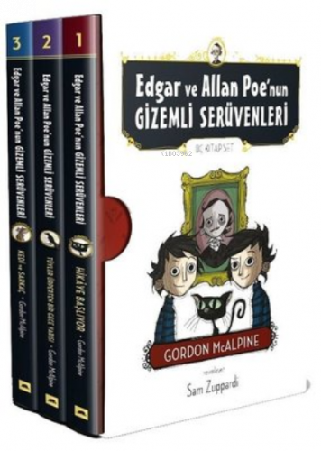 Edgar ve Allan Poe'nun Gizemli Serüvenleri Seti-3 Kitap Takım-Özel Kutulu