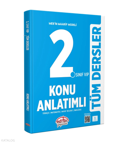 Editör Yayınevi 2. Sınıf  VIP Tüm Dersler Tüm Dersler Konu Anlatımlı