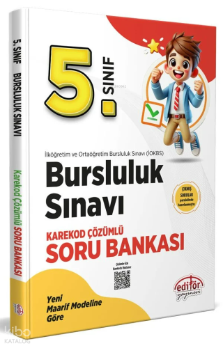Editör Yayınevi 5. Sınıf Bursluluk Sınavı Soru Bankası