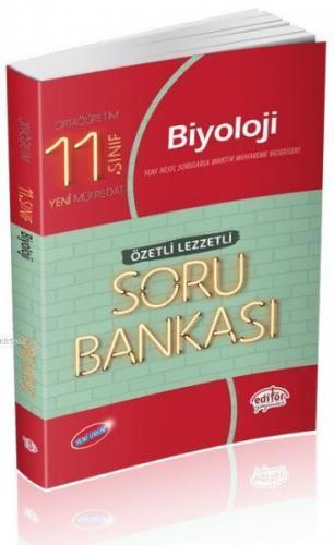 Editör Yayınları 11. Sınıf Biyoloji Özetli Lezzetli Soru Bankası Editör