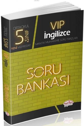Editör Yayınları 5. Sınıf Vip İngilizce Soru Bankası Editör
