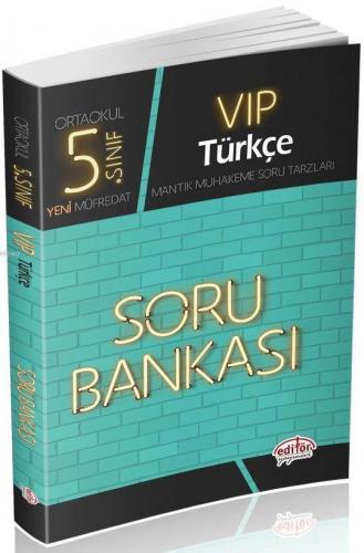 Editör Yayınları 5. Sınıf VIP Türkçe Soru Bankası Editör