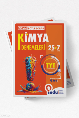 Edu Yayınları Tyt Kimya Branş Denemeleri