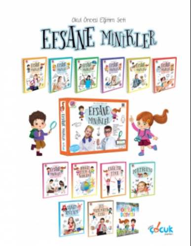 Efsane Minikler Okul Öncesi Eğitim Seti