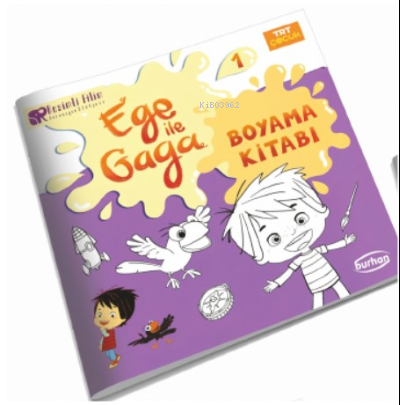 Ege İle  Gaga Boyama Kitabı 1