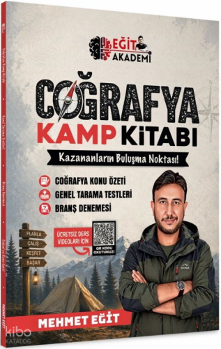 Eğit Akademi 2026 MEB AGS KPSS Coğrafya Kamp Kitabı