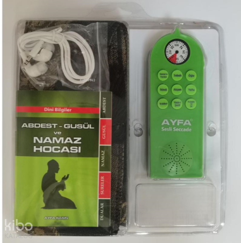 Eğitici Namaz Seti-Yeşil- Sesli Seccade Kod: Ayfa505Y