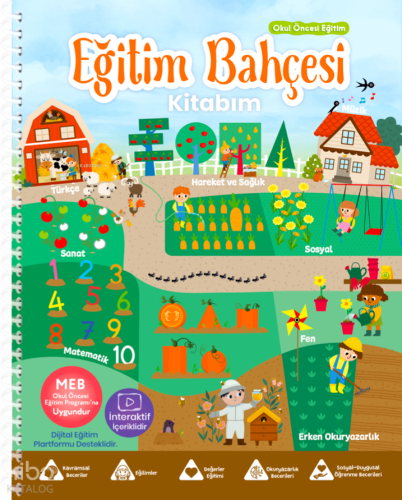 Eğitim Bahçesi Kitabım (5-6 Yaş)