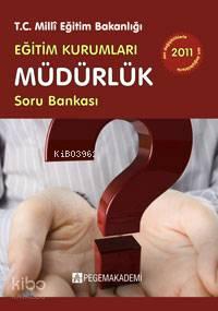 Eğitim Kurumları Müdürlük Soru Bankası