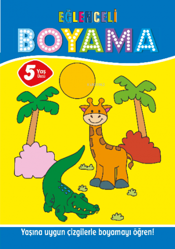 Eğlenceli Boyama – 5 Yaş Üstü 4’lü Pastel Boya Hediyeli