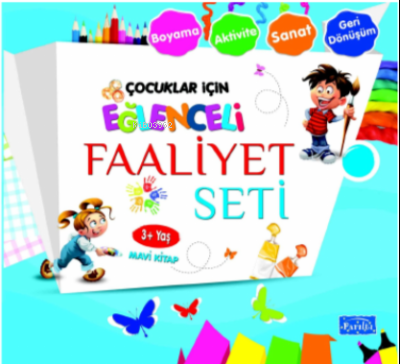 Eğlenceli Faaliyet Seti Mavi Kitap– 3 Yaş Üzeri